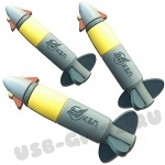 Флешки с логотипом «Ракета» космонавтика usb флеш карты оптом