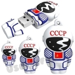 Флешки под логотип «Космонавт» космические usb флеш карты со склада 